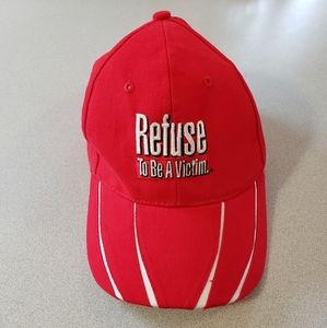 Baseball hat refuse to be a victim